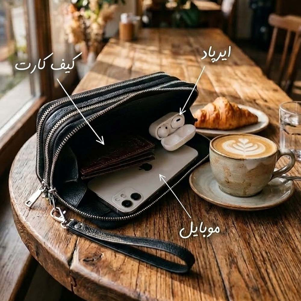 کیف دستی مردانه بیورا مدل pa045