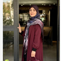 روسری نخی طرح ژینوس رنگ کاربردی زنانه