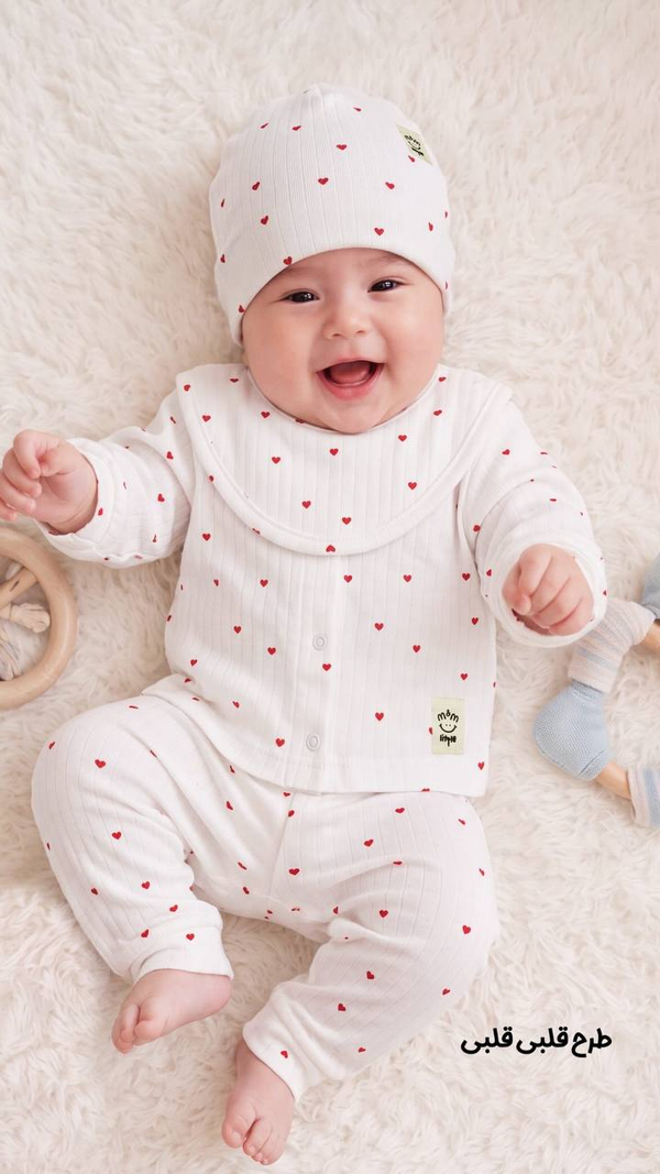 ست بیمارستانی تاینی نوزادی  سایز 0 تا 6 ماه