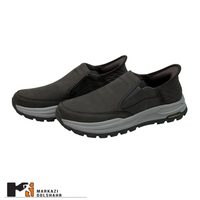 خرید  کفش مردانه اسکیچرز SLIP طوسی 