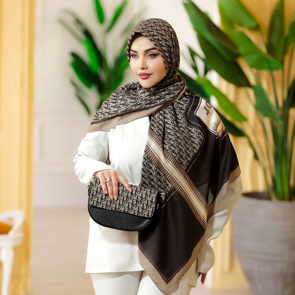خرید ست کیف و روسری مدل فرانک طرح لویدور 