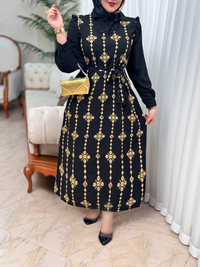 خرید  پیراهن طلاکوب ستاره 