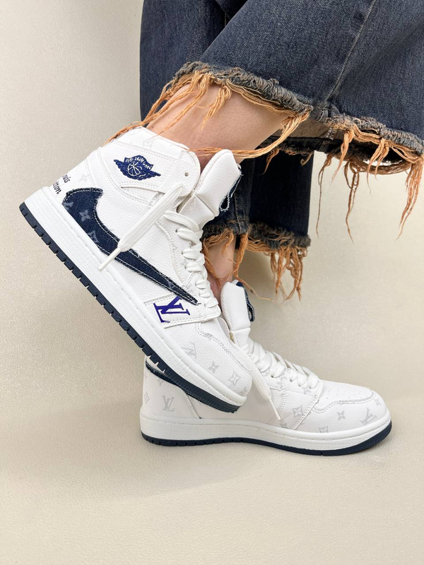 کتانی ونس ساقدار زنانه تراویس طرح لوی ویتون NIKE کد 1638