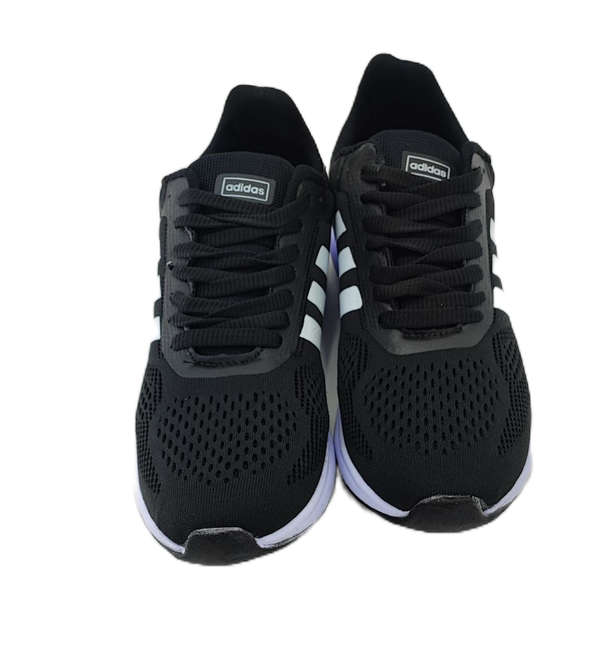 کفش اسپرت و رانینگ مردانه بزرگ‌پا برند آدیداس Adidas مدل فالکون مشکی کد 364