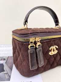 کیف زنانه باکسی دوختی آینه دار شنل  CHANEL کد 1670