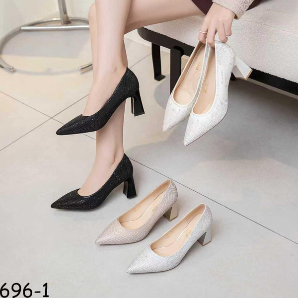 کفش مجلسی پاشنه دار وارداتی 1-696