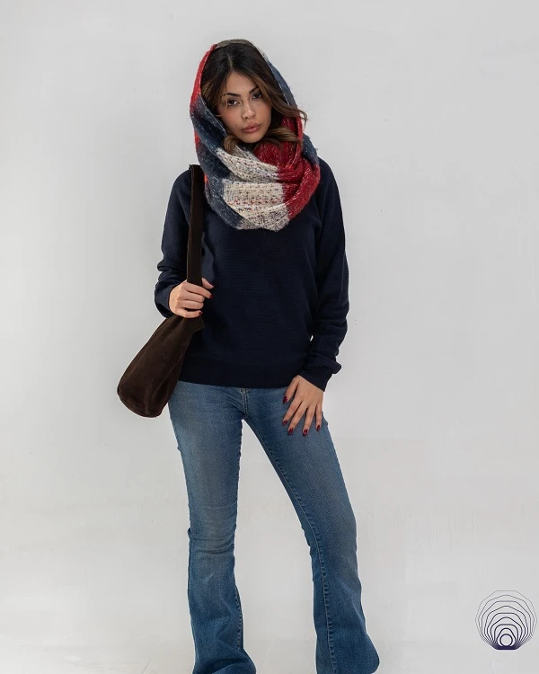 پلیور بافت سبز تیره یونیسکس Jack & Jones
