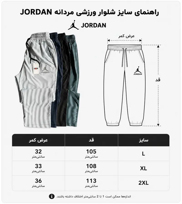 اسلش‌بگ راسته مردانه جردن