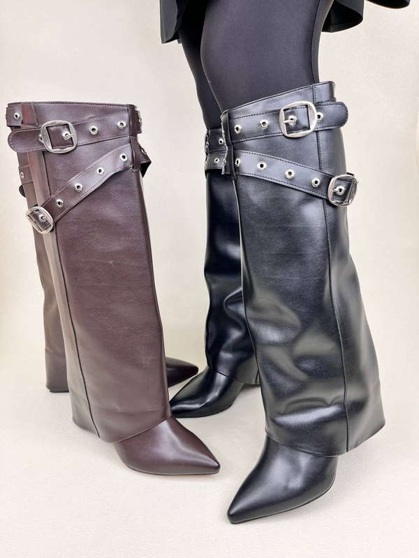بوت زنانه ژیوانشی پاشنه دار GIVENCHY کد 1722 دختر طهرونی