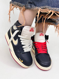 کتونی ساقدار زنانه ساقدار ایر جردن 1 NIKE AIR JORDAN 1 BICYCLE کد 912 دختر طهرونی