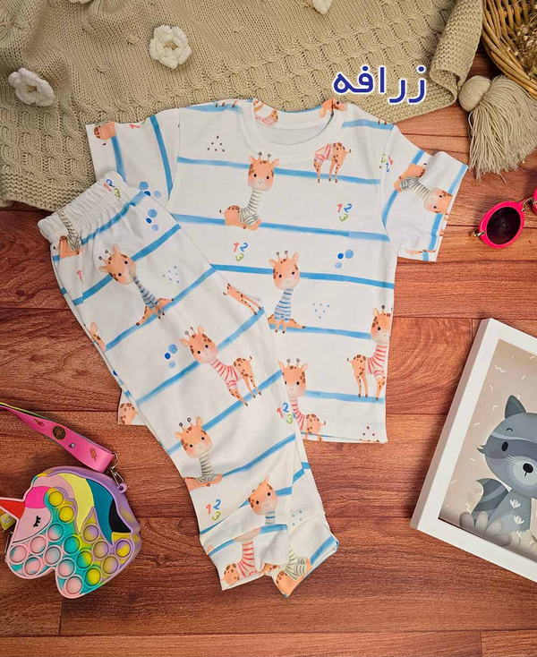 ست تیشرت شلوار راحتی بچگانه