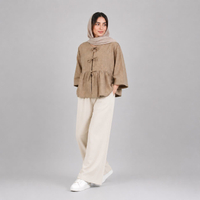 شومیز زنانه عروسکی چین دار آویسا