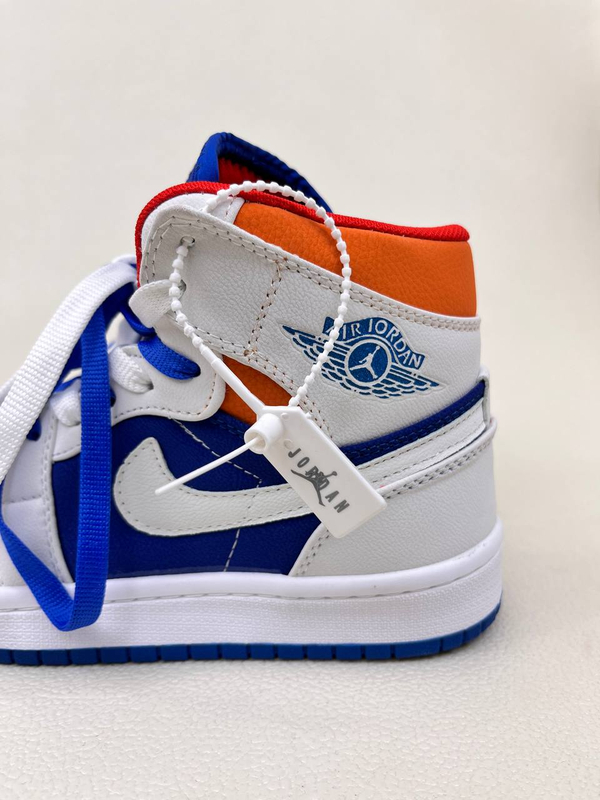 کتونی ساقدار زنانه ایر جردن 1 کینگ بلو  1 NIKE AIR JORDAN کد 912