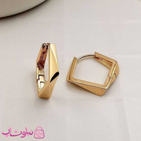 خرید گوشواره زنانه چند ضلعی ژوپینگ