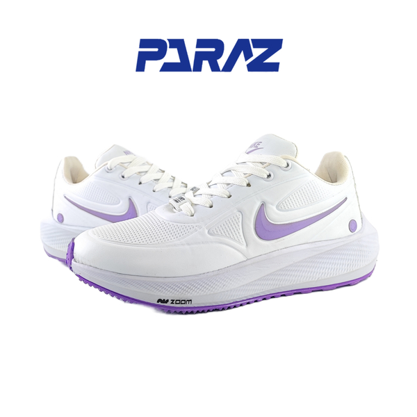 خرید کفش رانینگ زنانه مدل نایکی آسپا nike سفید بنفش