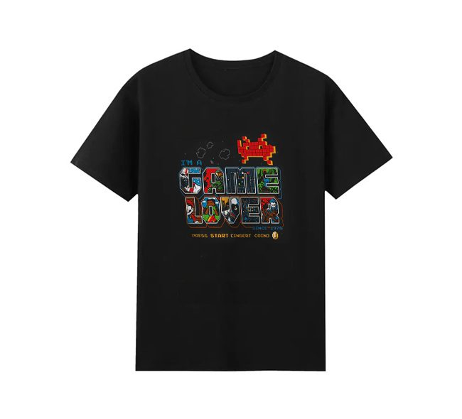 خرید تیشرت گیمینگ طرح Game Lover 
