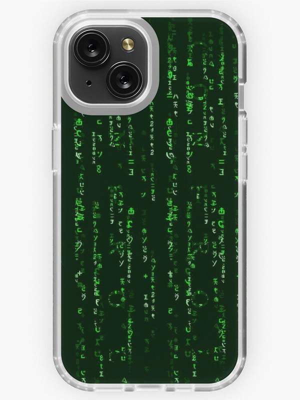 خرید  قاب موبایل ماتریکس طرح The Matrix Code 