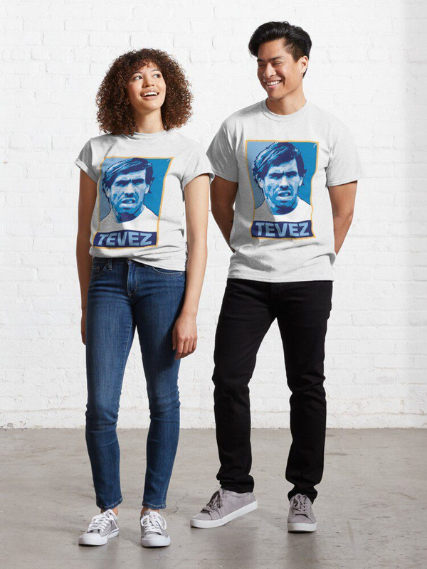 خرید  تیشرت Manchester City طرح Tevez 