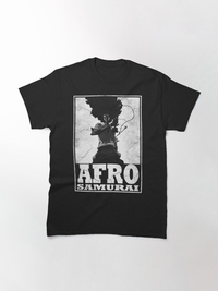 خرید تیشرت لانگ  انیمه AFRO SAMURAI افرو سامورایی AFRO HAIR SAMURAI 