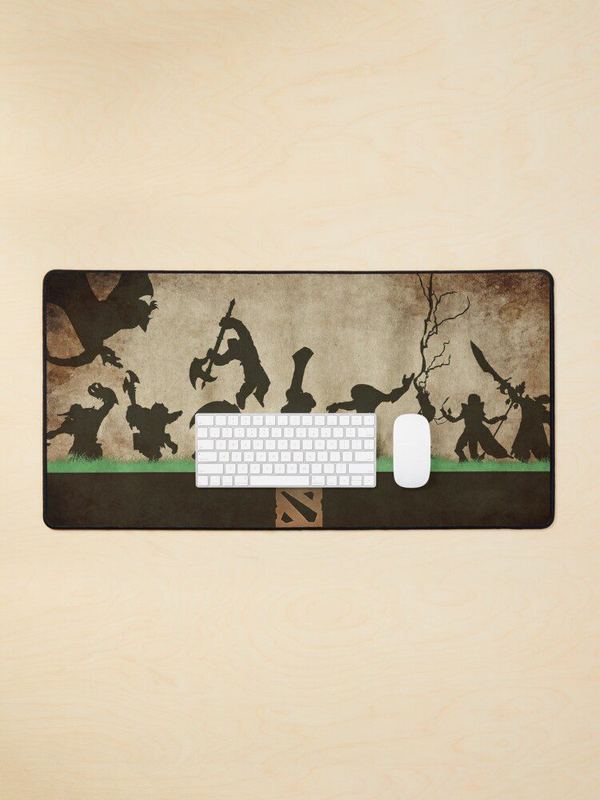 خرید پد موس و دسک پد طرح  DOTA2  دو تا dota 2 silhouette Mouse Pad 