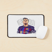خرید پد موس و دسک پد طرح Barcelona بارسلونا طرح Lewandowski 