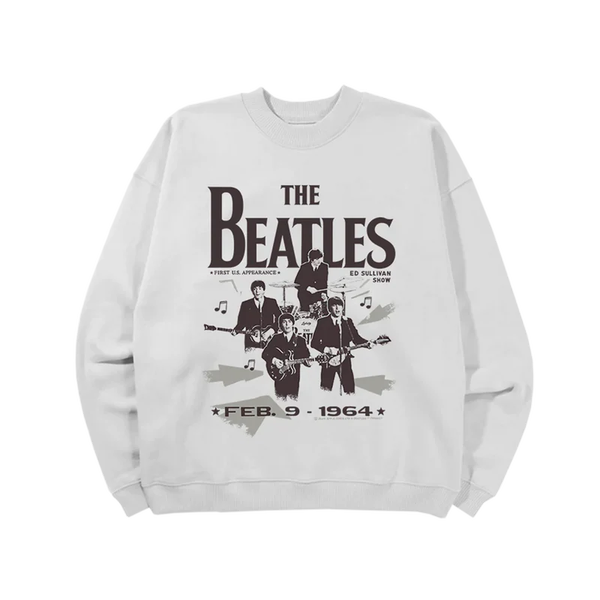 خرید تیشرت beatles بیتلز طرح The Beatles 1964 Stage Photo Crewneck 