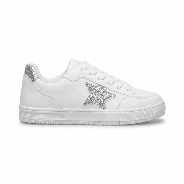 خرید کفش ونس اقتصادی Golden Goose سفید سیلور 