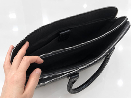 کیف اداری زنانه چرم طبیعی مدل ویوناc45