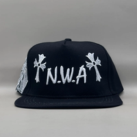 کلاه بک فیت مشکی مدل NWA CH