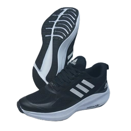 کفش اسپرت و رانینگ زنانه مدل آدیداس شیلد adidasمشکی سفید کد 38