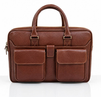 کیف اداری چرم طبیعی دوجیب/2pocket