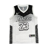 ست بسکتبالی مشکی سفید LAKERS کد 8814