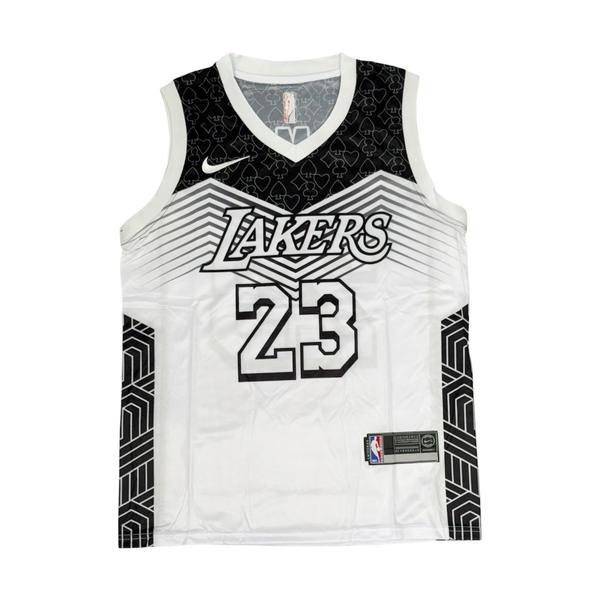 ست بسکتبالی مشکی سفید LAKERS کد 8814