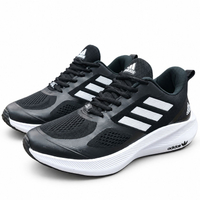 کفش اسپرت و رانینگ مردانه بزرگ‌پا برند آدیداس Adidas مدل شیلد مشکی