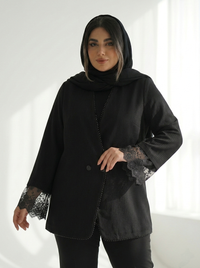 خرید کت مجلسی زنانه مشکی