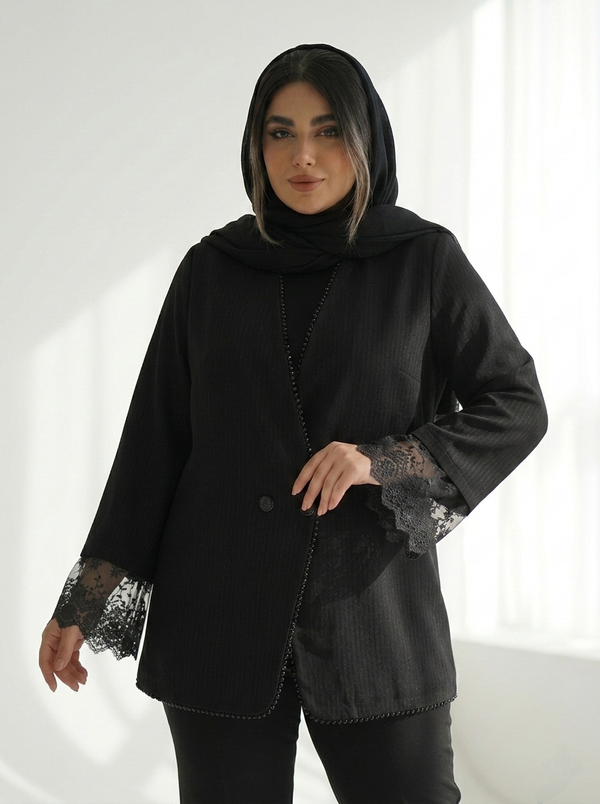 خرید کت مجلسی زنانه مشکی