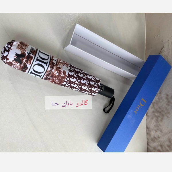 خرید چتر زنانه اتومات دیور اورجینال جعبه دار ضد باد اتوماتیک 