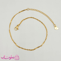 خرید  پابند زنانه مدل سنگاپوری  استیل 