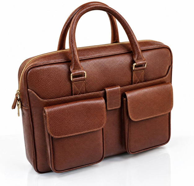 خرید کیف اداری چرم طبیعی دوجیب/2pocket 