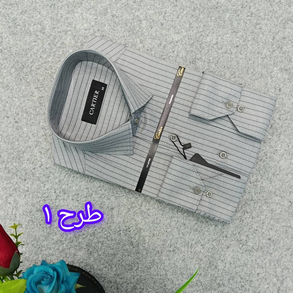 پیراهن مردانه راه راه استین بلند سایز M تا 2XL | پیراهن کلاسیک مردانه راه راه در 5 طرح | پیراهن مردانه رسمی راه راهBB2