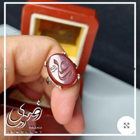 انگشتر نقره زنانه عقیق سرخ دست ساز