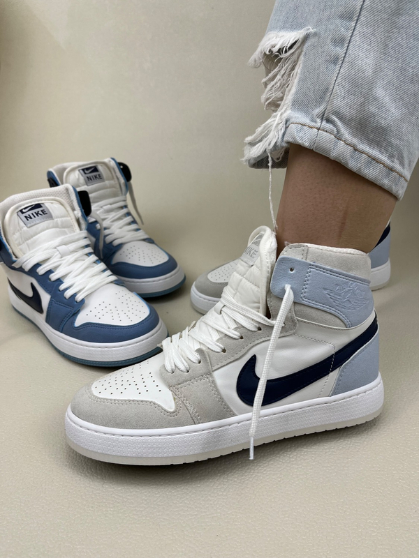کتونی ساقدار زنانه نایک جردن 1 nike jordan1 کد 912