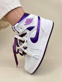 خرید  کتونی ساقدار زنانه ایر جردن 1 کرومی 1 NIKE AIR JORDAN 