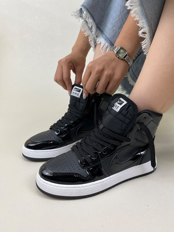 کتونی ساقدار زنانه نایک جردن 1 nike jordan1 کد 912