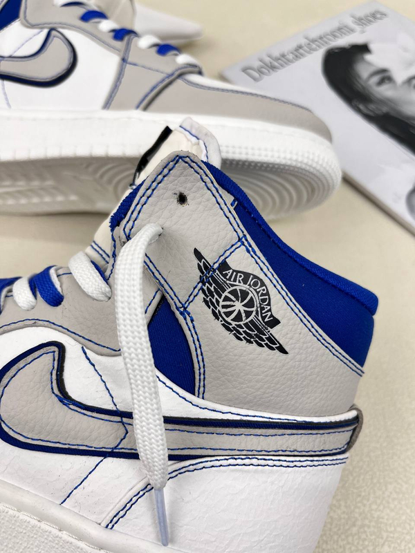 کتونی ونس ساقدار زنانه ساقدار ایر جردن بلو فانتوم NIKE JORDAN1 blue fantom کد :912 دختر طهرونی