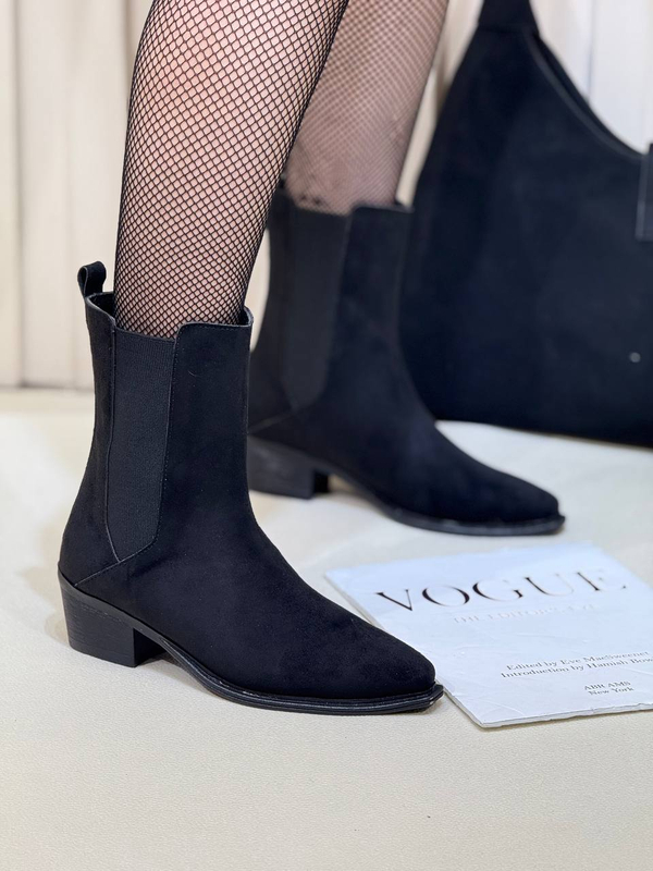 خرید 1380 نیم بوت زنانه کابوی دو ورکش zara