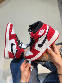 کتونی ونس ساقدار زنانه نایکی جردن 1 فول نگین nike jordan 1 کد 1264