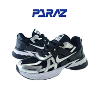 خرید کفش اسپرت مردانه برند نایکی nike مدل وی تو کی V2K مشکی نقره ای 