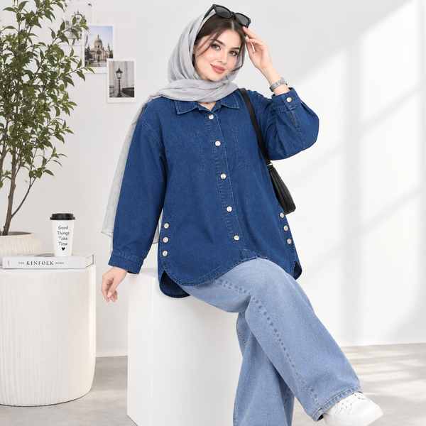 کت جین پاییزی زنانه اسپرت