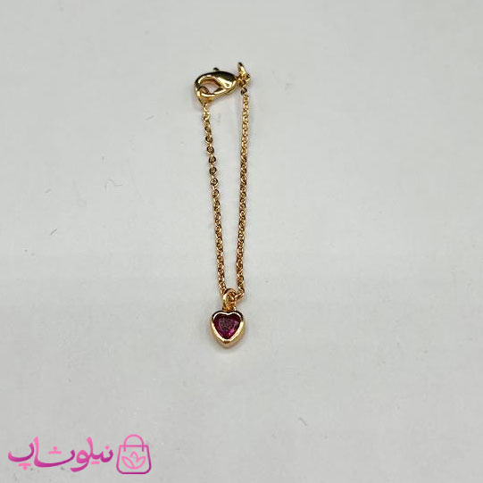 خرید آویز ساعت زنانه وای اس ایکس طرح قلب سرخ